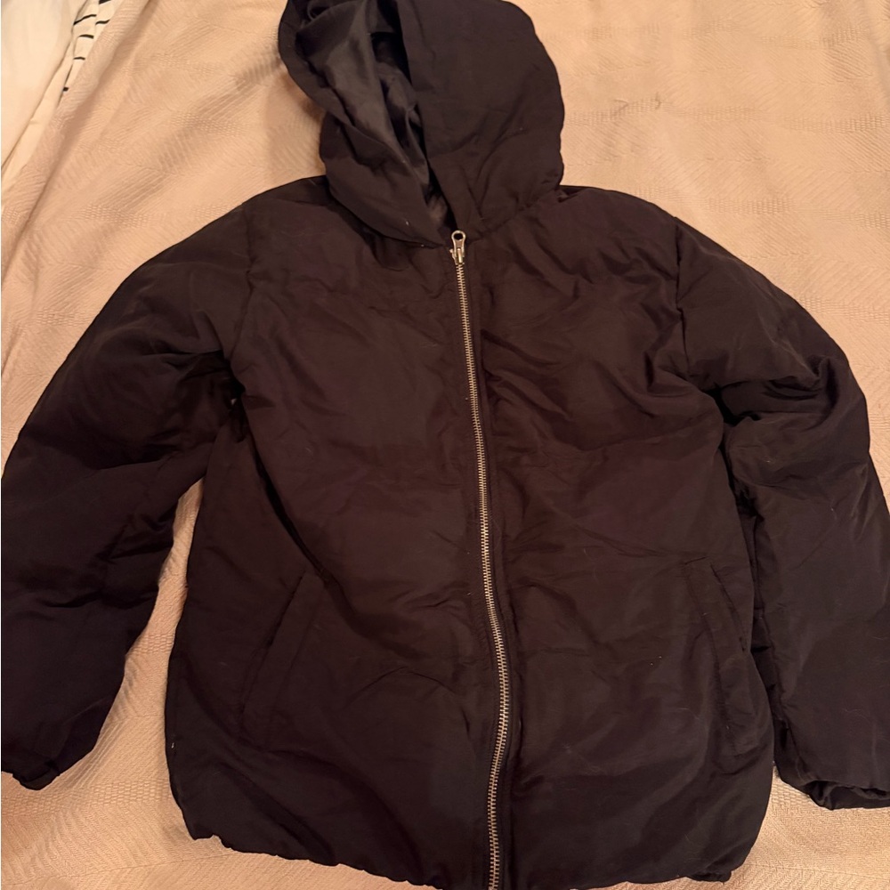PacSun KIDS Charcoal Hooded Jacket